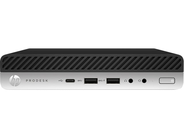 HP ProDesk 600 G5 Intel® Core™ i5 i5-9500T 8 GB DDR4-SDRAM 512 GB SSD Windows 10 Pro Mini PC Black, Silver