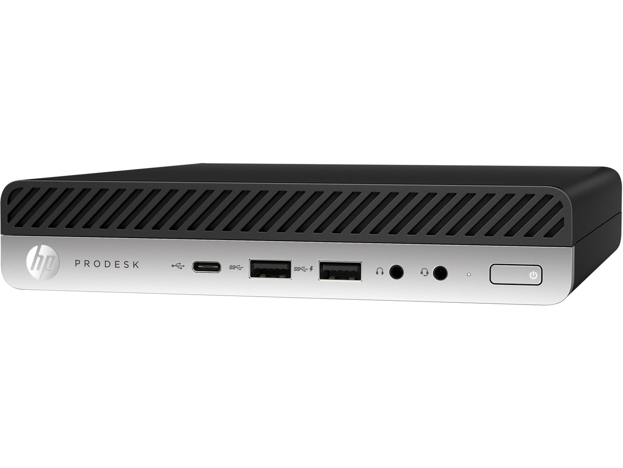 HP ProDesk 600 G5 Intel® Core™ i5 i5-9500T 8 GB DDR4-SDRAM 512 GB SSD Windows 10 Pro Mini PC Black, Silver