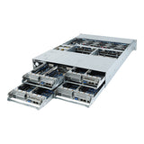 GIGABYTE H252-Z10 server barebone Socket SP3 Rack (2U) Black, Grey