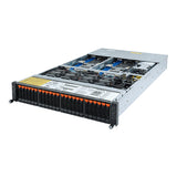 GIGABYTE H262-Z62 server barebone Socket SP3 Rack (2U) Black, Grey