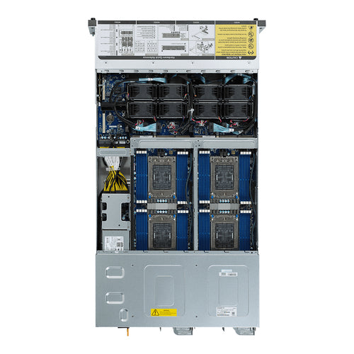 GIGABYTE H262-Z62 server barebone Socket SP3 Rack (2U) Black, Grey