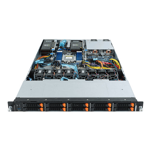 GIGABYTE R162-Z10 server barebone Socket SP3 Rack (1U)