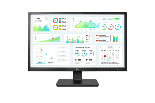 LG 24CK550Z-BP computer monitor 60.5 cm (23.8") 1920 x 1080 pixels Full HD Black