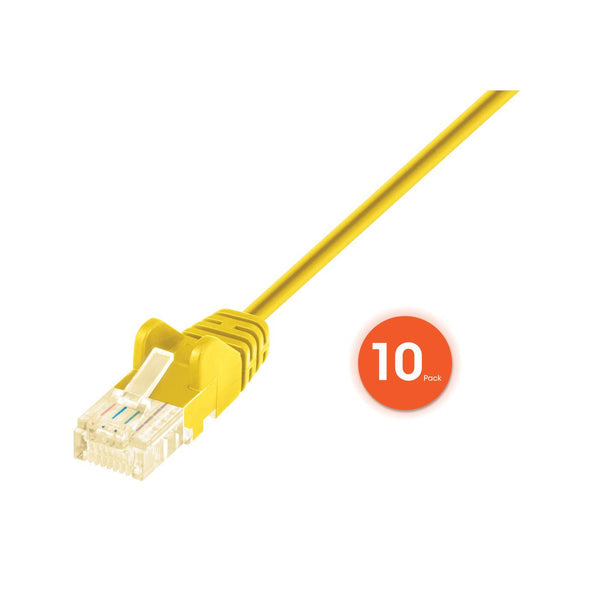 Intellinet 744782 networking cable Yellow 3 m Cat6 U/UTP (UTP)
