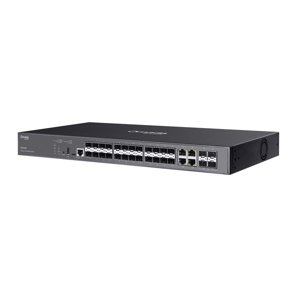 TP-Link SG5428XF network switch Managed L3 Black