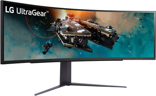 LG 49GR85DC computer monitor 124.5 cm (49") 5120 x 1440 pixels Quad HD LED Black