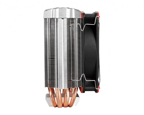 MSI Core Frozr S CPU Air Cooler '4 Heatpipes, 1x 120mm PWM Fan, Silver Gaming Shield design top cover, Compatible with Intel and AMD Platforms'
