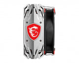 MSI Core Frozr S CPU Air Cooler '4 Heatpipes, 1x 120mm PWM Fan, Silver Gaming Shield design top cover, Compatible with Intel and AMD Platforms'