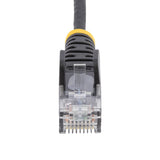 StarTech.com 10 ft. CAT6 Ethernet Cable - Slim - Snagless RJ45 Connectors - Black