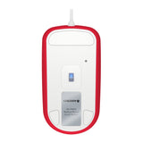 Contour Design Contour Active Key QuickClean Medical Mouse IP68 Scroll Sensor Wired Red PMH3