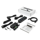 StarTech.com 10-Port USB 3.0 Hub with Power Adapter - Metal Industrial USB-A Hub with ESD & 350W Surge Protection - Din/Wall/Desk Mountable - High Speed USB 3.2 Gen 1 (5Gbps) Hub - TAA
