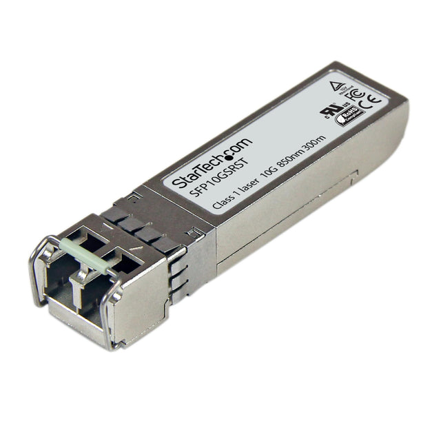 StarTech.com Cisco SFP-10G-SR Compatible SFP+ Module - 10GBASE-SR - 10GbE Multimode Fiber MMF Optic Transceiver - 10GE Gigabit Ethernet SFP+ - LC 300m - 850nm - DDM Cisco Firepower, ASR9000, C9300