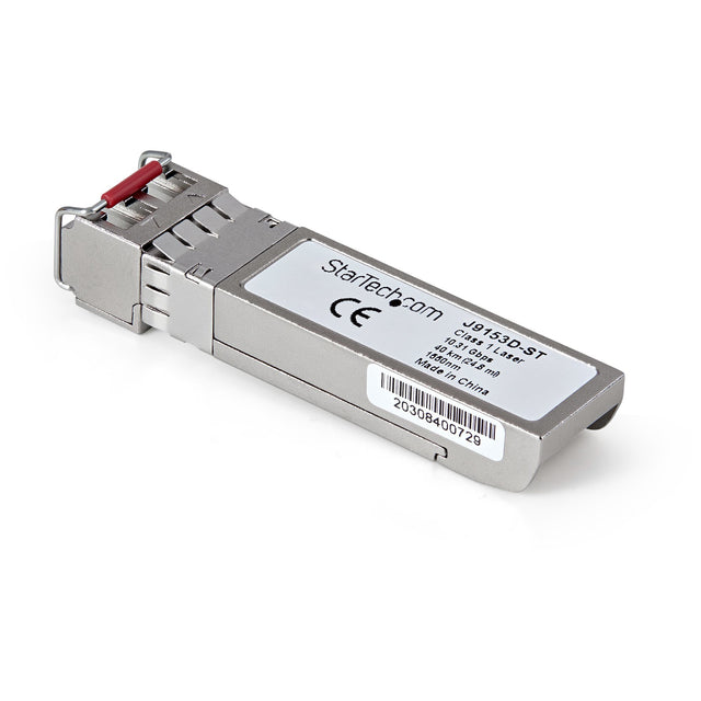 StarTech.com HPE J9153D Compatible SFP+ Module - 10GBASE-ER - 10GbE Single Mode Fiber Optic Transceiver - 10GE Gigabit Ethernet SFP+ - LC 40km - 1550nm - DDM HPE 2530, 2540, 2910al