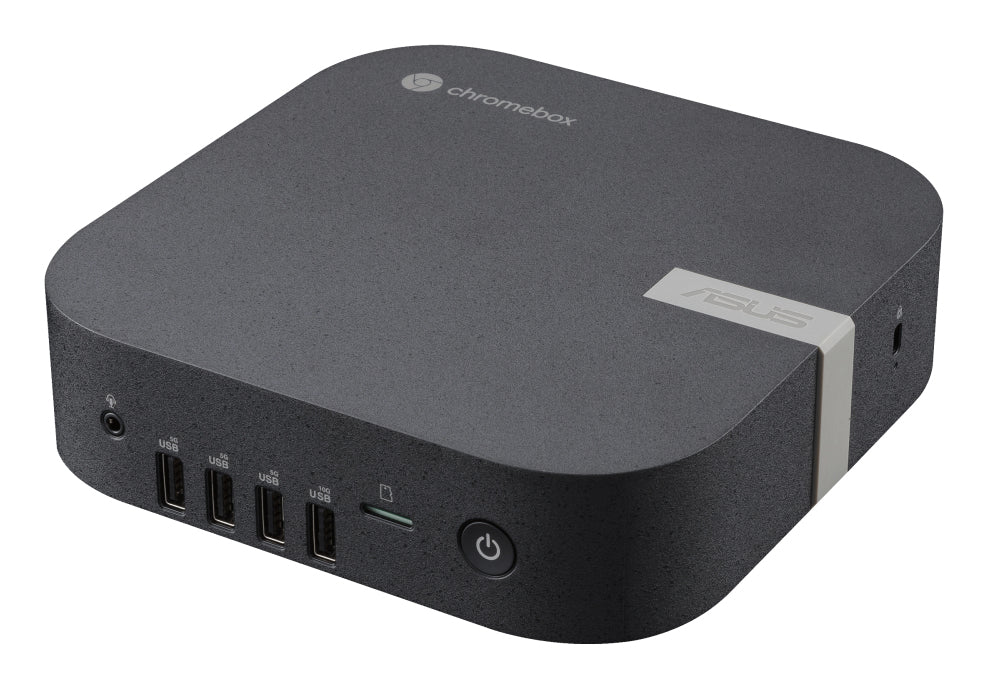 ASUS Chromebox CHROMEBOX5A-SC081UN Intel® Celeron® 7305 8 GB DDR4-SDRAM 128 GB SSD ChromeOS Mini PC Black