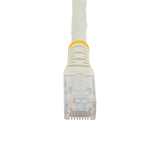 StarTech.com 4ft CAT6 Ethernet Cable - White CAT 6 Gigabit Ethernet Wire -250MHz 100W PoE RJ45 UTP Molded Network/Patch Cord w/Strain Relief/ Individually Tested