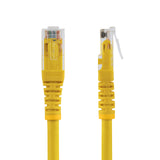 StarTech.com 10ft CAT6 Ethernet Cable - Yellow CAT 6 Gigabit Ethernet Wire -250MHz 100W PoE RJ45 UTP Molded Network/Patch Cord w/Strain Relief/ Individually Tested