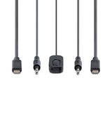 StarTech.com 2-Port USB-C Cable KVM Switch, 4K 60Hz DisplayPort Output, Compact KVM with 4ft/1.2m USB Type-C/Audio Integrated Cables, Bus Powered - Remote Push-Button/Hotkey Switching