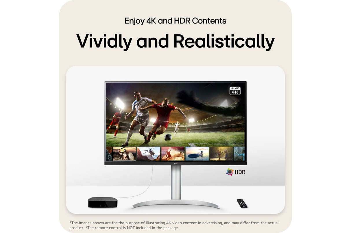 LG 31.5" UHD 4K (3840x2160) Monitor with USB Type-C