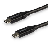 StarTech.com 10ft (3m) USB-C Fast Charging Cable, Charge & Sync, 100W (5A) PD, USB 2.0, USB-IF Certified - USB C Charging Cord
