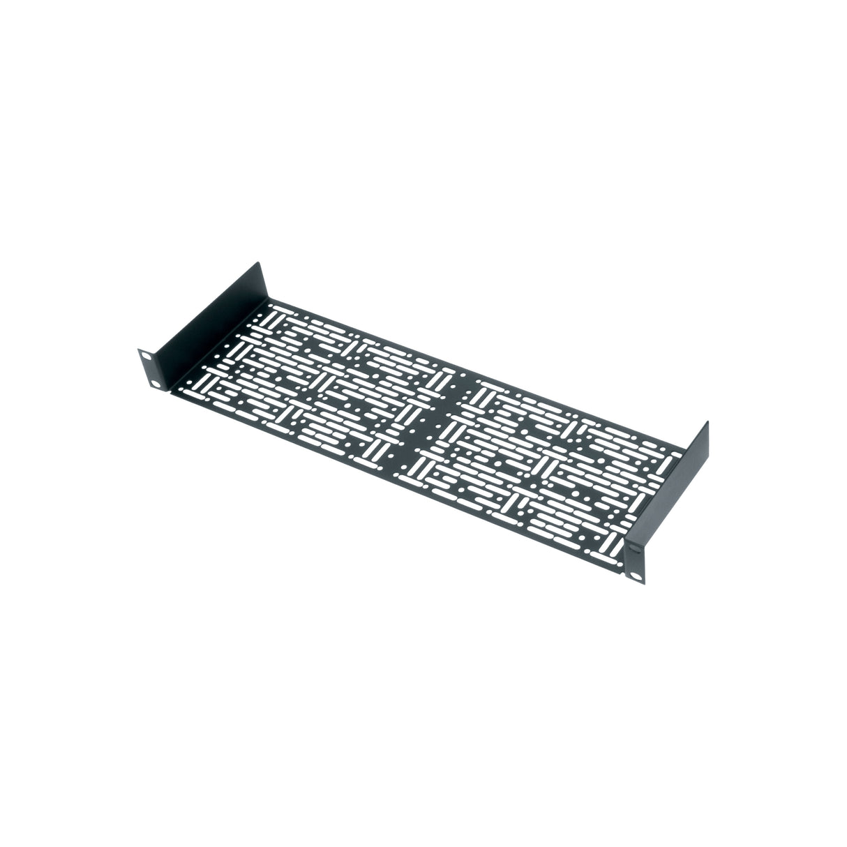 Middle Atlantic 1 RU UMS Rackshelf, 5.5 Inches Deep with 4 partial blank panels