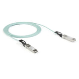 StarTech.com Dell EMC AOC-SFP-10G-2M Compatible 2m/6.5ft 10G SFP+ to SFP+ AOC Cable - 10GbE SFP+ Active Optical Fiber - 10Gbps SFP Plus/Mini GBIC/Transceiver Module Cable - Z9100