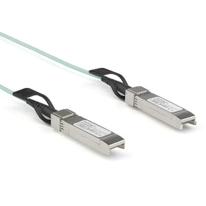 StarTech.com Dell EMC AOC-SFP-10G-2M Compatible 2m/6.5ft 10G SFP+ to SFP+ AOC Cable - 10GbE SFP+ Active Optical Fiber - 10Gbps SFP Plus/Mini GBIC/Transceiver Module Cable - Z9100