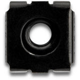 StarTech.com 50-Pack 10-32 Square Hole Cage Nuts and Installation Tool for 19" or 10" Server Racks, Cabinets and Enclosures, Black - TAA