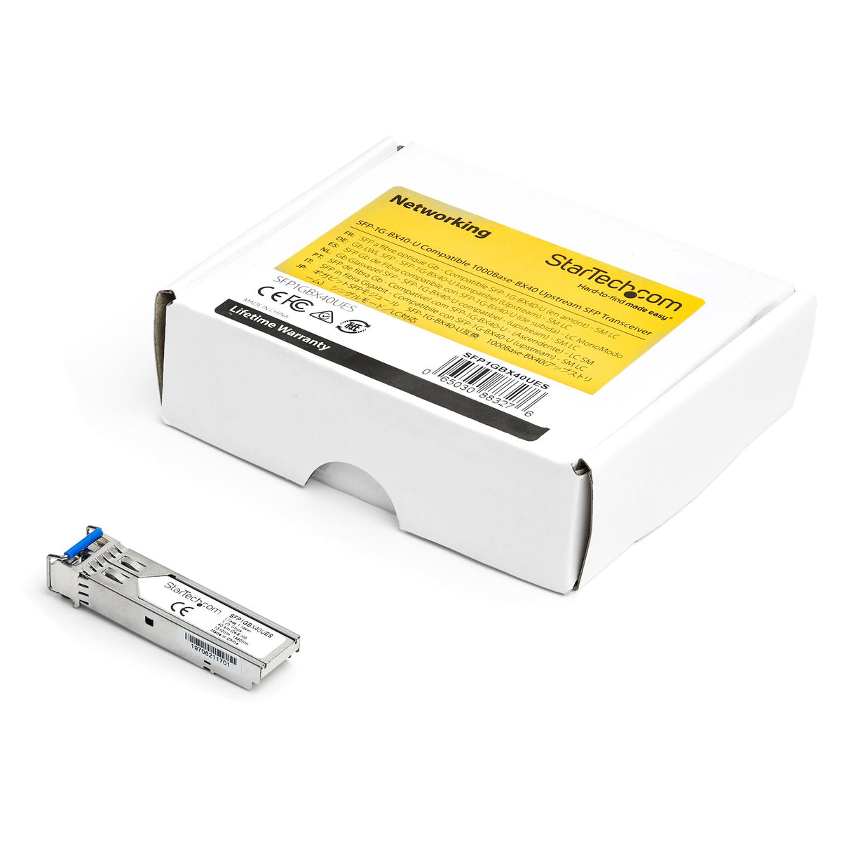 StarTech.com Dell EMC SFP-1G-BX40-U Compatible SFP Module - 1000BASE-BX-U - 1 GbE Gigabit Ethernet BiDi Fiber (SMF)