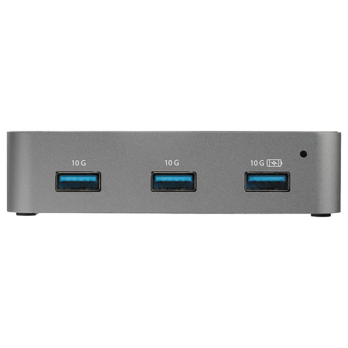 StarTech.com 4 Port USB C Hub with Power Adapter - USB 3.1/3.2 Gen 2 (10Gbps) - USB Type C to 4x USB-A - Self Powered Desktop USB Hub with Fast Charging Port (BC 1.2) - Desk Mountable~4 Port USB C Hub with Power Adapter - USB 3.2 Gen 2 (10Gbps)...