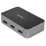 StarTech.com 4 Port USB C Hub with Power Adapter - USB 3.1/3.2 Gen 2 (10Gbps) - USB Type C to 4x USB-A - Self Powered Desktop USB Hub with Fast Charging Port (BC 1.2) - Desk Mountable~4 Port USB C Hub with Power Adapter - USB 3.2 Gen 2 (10Gbps)...