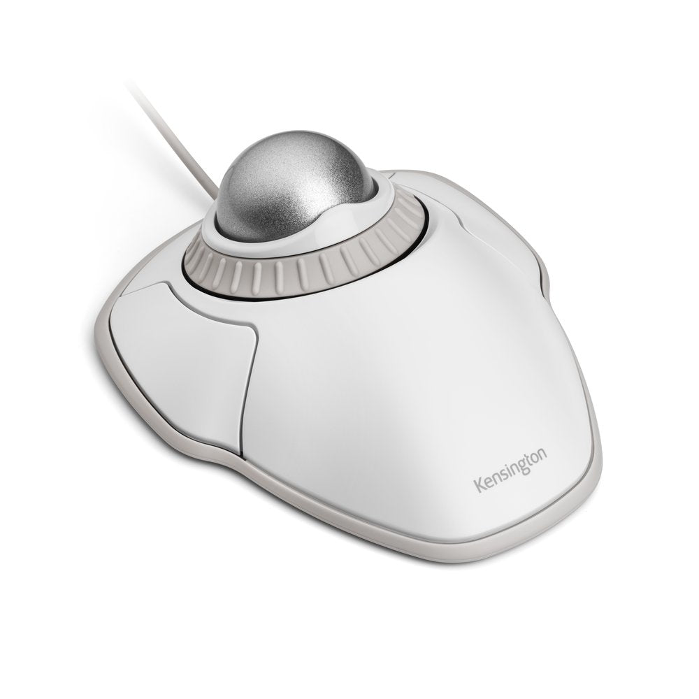 Kensington Orbit® Trackball with Scroll Ring, White