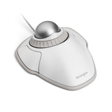 Kensington Orbit® Trackball with Scroll Ring, White