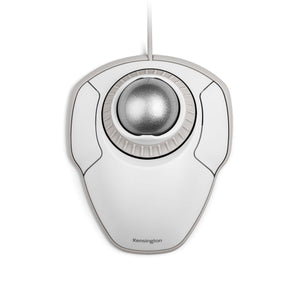Kensington Orbit® Trackball with Scroll Ring, White