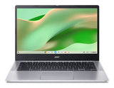 Acer Chromebook CB314-4HT-312G Intel Core i3 N-series i3-N305 35.6 cm (14") Touchscreen Full HD 8 GB LPDDR5-SDRAM 128 GB Flash Wi-Fi 6 (802.11ax) ChromeOS Silver