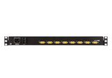 ATEN CL3108 rack console 47 cm (18.5") 1366 x 768 pixels Metal, Plastic Black 1U