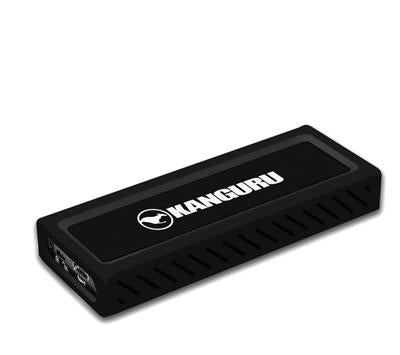 iStorage Kanguru UltraLock Superspeed+ USB-C M.2 NVMe External SSD 2 TB| Secure Portable Solid State Drive |Physical Write Protect Switch| Secure Firmware| TAA Compliant