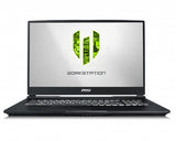 MSI Workstation WE75 9TK-699CA laptop Intel® Core™ i7 i7-9750H Mobile workstation 43.9 cm (17.3") Full HD 32 GB DDR4-SDRAM 1.51 TB HDD+SSD NVIDIA Quadro RTX 3000 Wi-Fi 5 (802.11ac) Windows 10 Pro Black