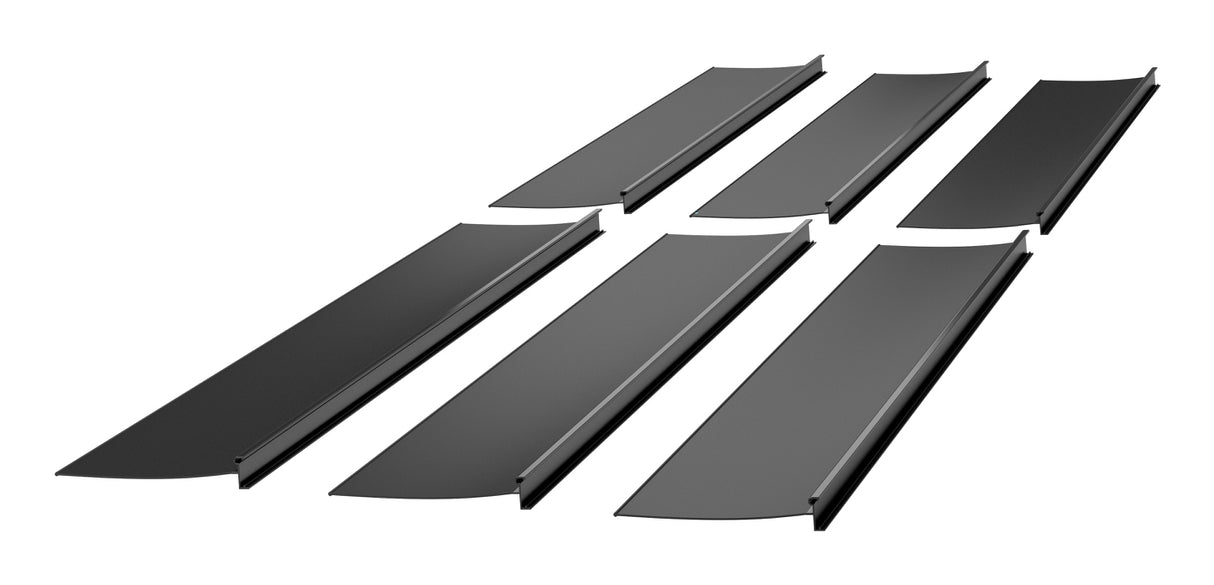 APC NetShelter Aisle Containment, Cabinet Seal Coextrusion, 1000 mm, Set of 6, Black