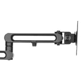 StarTech.com Desk Mount Dual Monitor Arm - Desk Clamp VESA Compatible Monitor Mount for up to 32" (17.6lb/8kg) Displays - Ergonomic Articulating Monitor Arm - Height Adjustable/Tilt/Swivel/Rotating