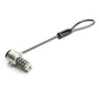 StarTech.com Universal Laptop Cable Lock Expansion Loop - 6” (15cm) Anti Theft 4-Digit Combination K-Slot Lock - Computer Security Cable to Create Twin/Multi-Head Lock for Multiple Devices - TAA