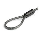 StarTech.com Universal Laptop Cable Lock Expansion Loop - 6” (15cm) Anti Theft 4-Digit Combination K-Slot Lock - Computer Security Cable to Create Twin/Multi-Head Lock for Multiple Devices - TAA