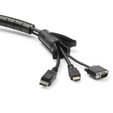 StarTech.com 2.5 m (8.2 ft.) Cable-Management Sleeve - Spiral - 45 mm (1.8 in.) Diameter