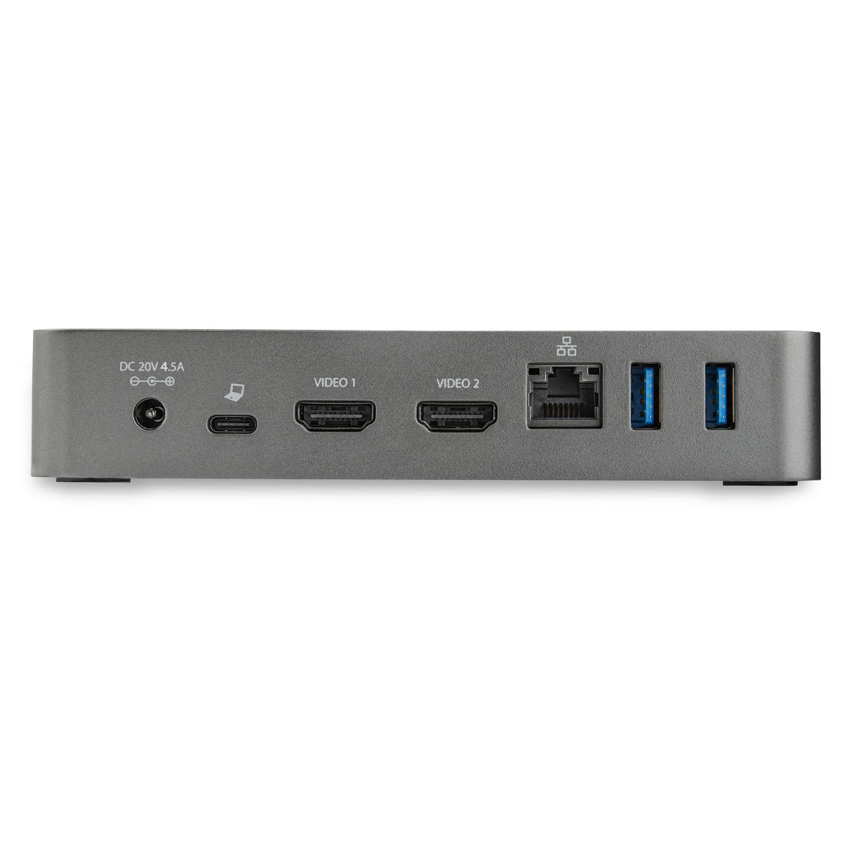 StarTech.com USB-C Dock - Dual Monitor 1080p HDMI Laptop Docking Station - 65W Power Delivery - 1x USB-C, 3x USB-A, Ethernet - Dual Video Display USB 3.1 Gen 1 Type-C Dock - Mac & Windows