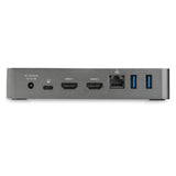 StarTech.com USB-C Dock - Dual Monitor 1080p HDMI Laptop Docking Station - 65W Power Delivery - 1x USB-C, 3x USB-A, Ethernet - Dual Video Display USB 3.1 Gen 1 Type-C Dock - Mac & Windows