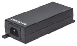 Intellinet Gigabit High-Power PoE+ Injector,1 x 30 W Port, IEEE 802.3at/af Compliant, Plastic Housing