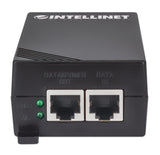 Intellinet Gigabit High-Power PoE+ Injector,1 x 30 W Port, IEEE 802.3at/af Compliant, Plastic Housing