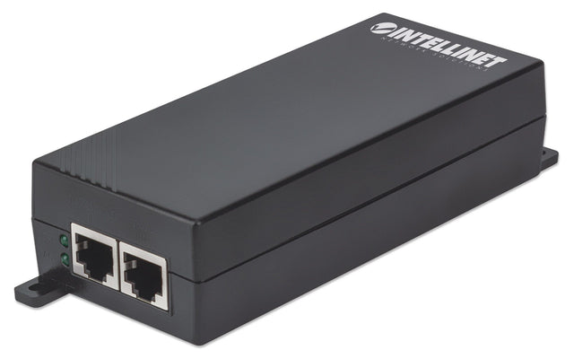 Intellinet Gigabit High-Power PoE+ Injector,1 x 30 W Port, IEEE 802.3at/af Compliant, Plastic Housing