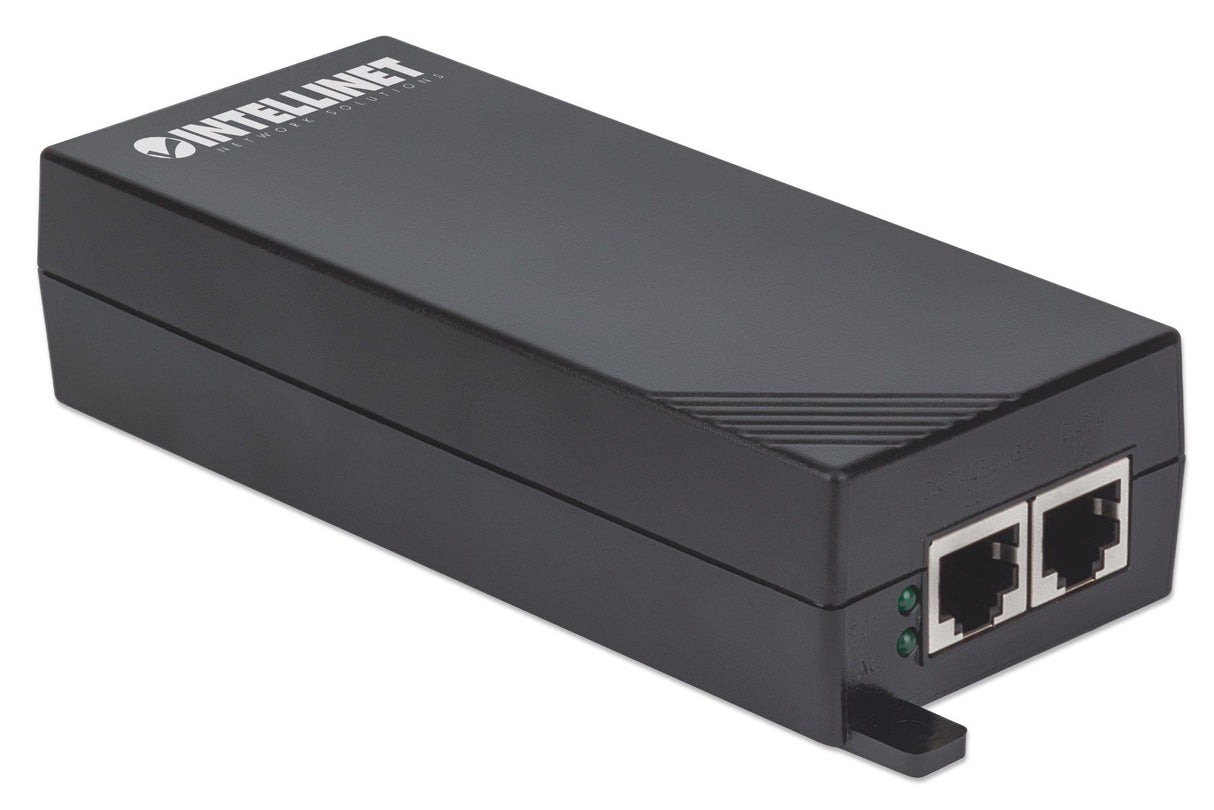 Intellinet Gigabit High-Power PoE+ Injector,1 x 30 W Port, IEEE 802.3at/af Compliant, Plastic Housing