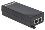 Intellinet Gigabit High-Power PoE+ Injector,1 x 30 W Port, IEEE 802.3at/af Compliant, Plastic Housing