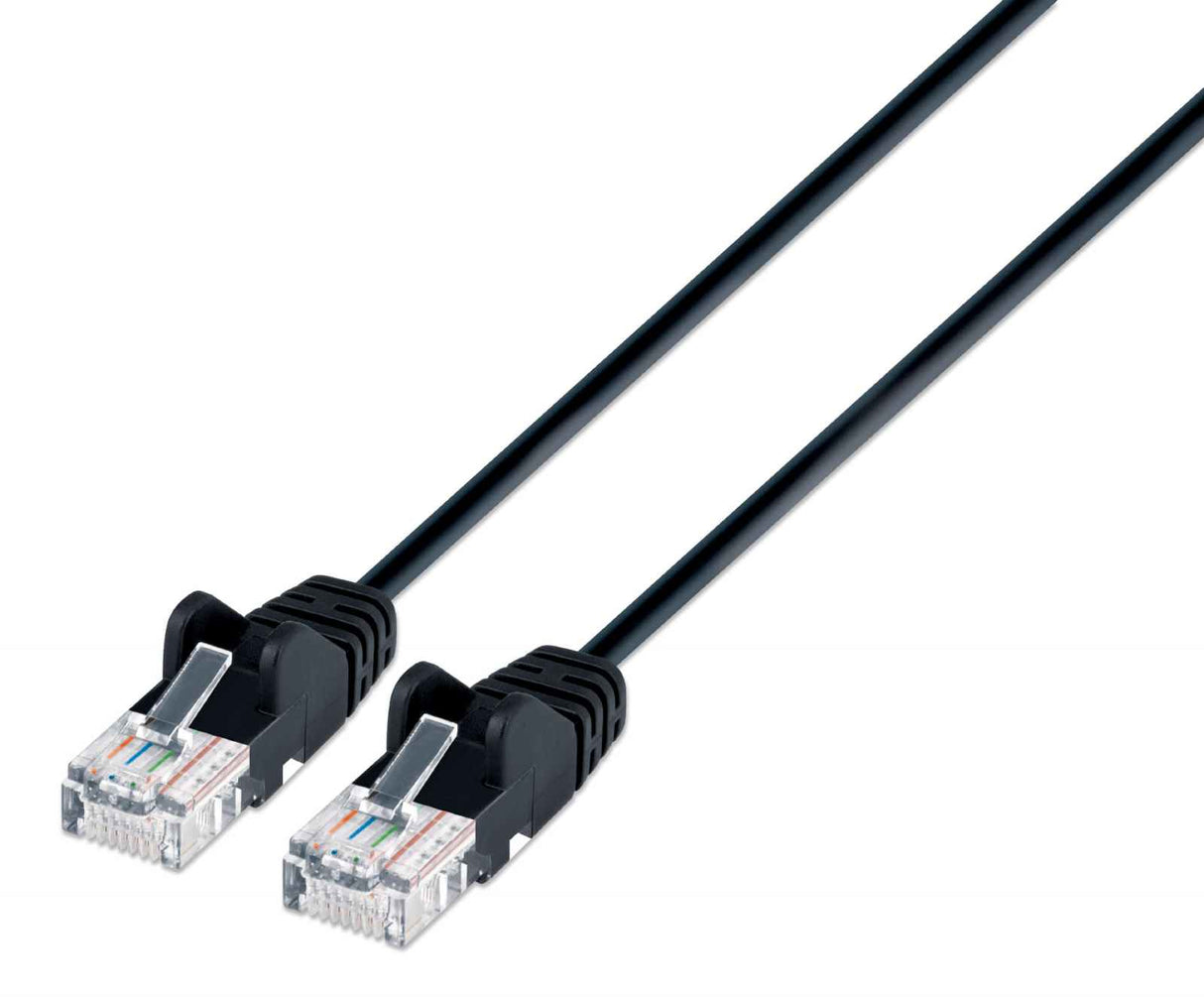 Intellinet 742078 networking cable Black 0.5 m Cat6 U/UTP (UTP)
